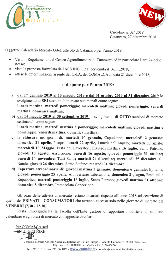 Circolare 02/2018