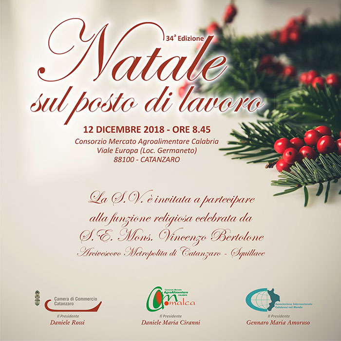 34a edizione Natale sul posto di lavoro